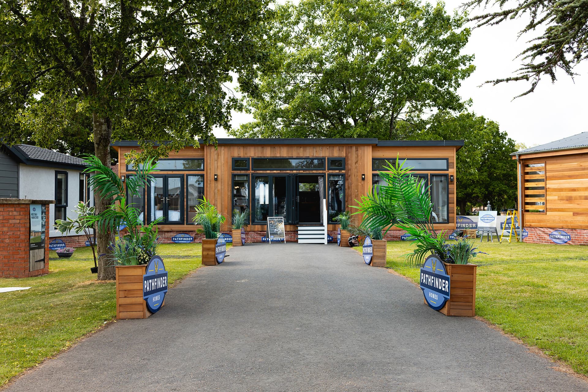 Image showing a pathfinder lodge showroom